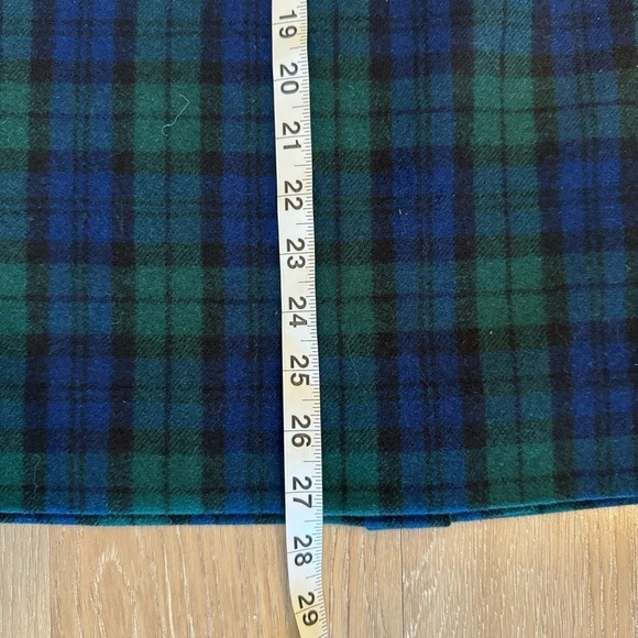 Pendleton Vintage Wool Plaid Pencil Skirt size 16 - Picture 14 of 15
